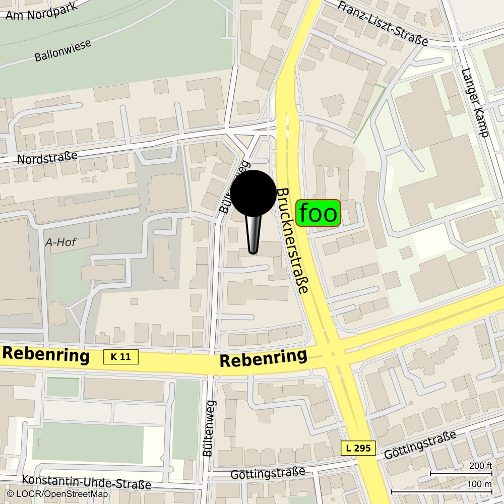 config 203 set icon with text border and bg color