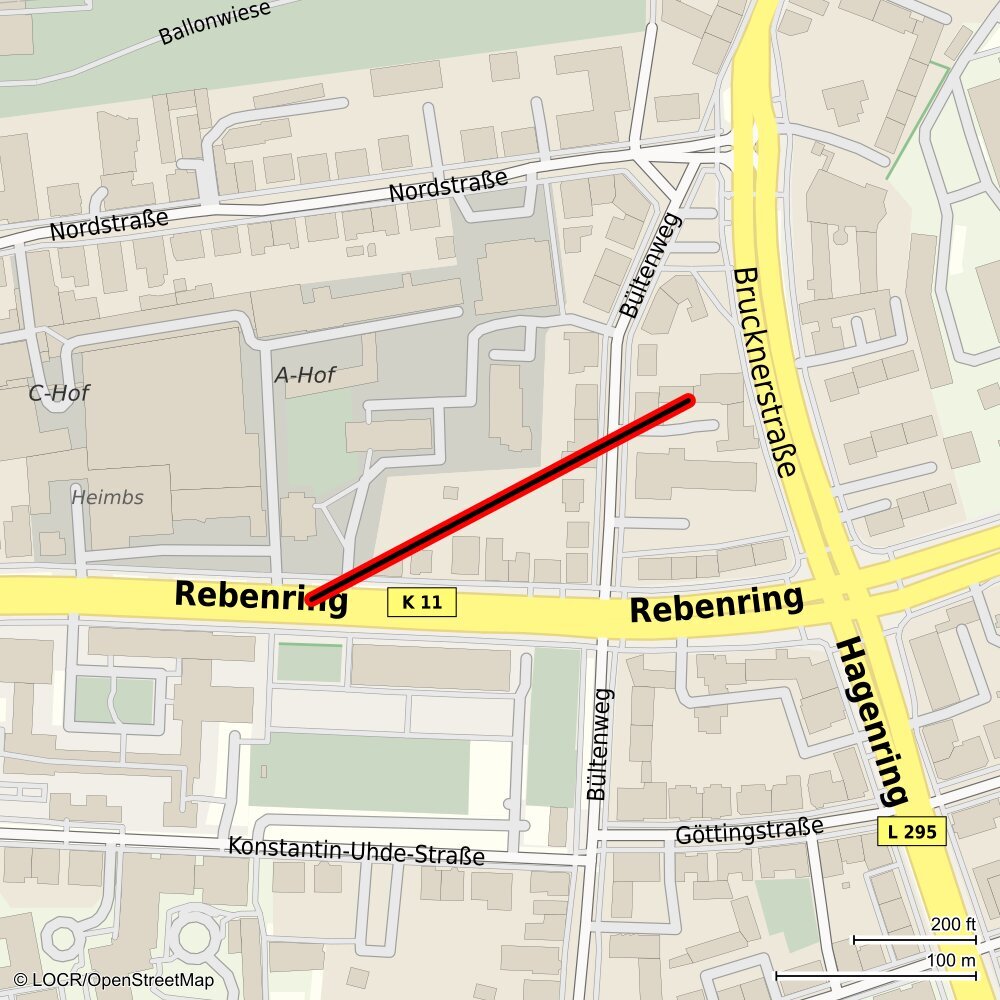 config 203 set line with outline width and color