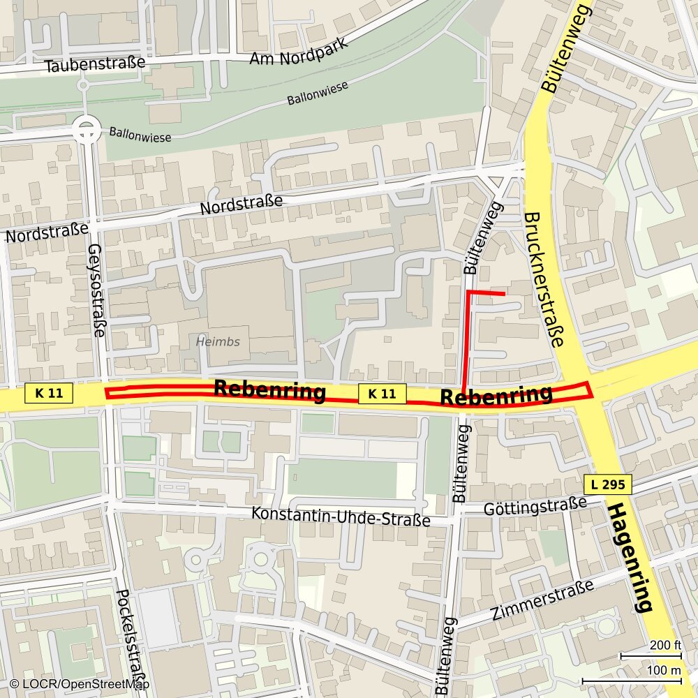 config 203 set routing color by name