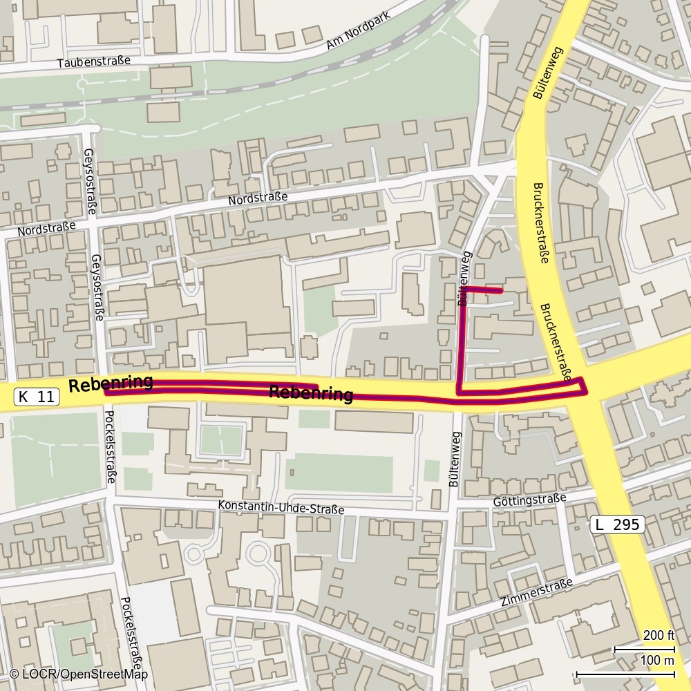 config 3203 set routing outline color and width